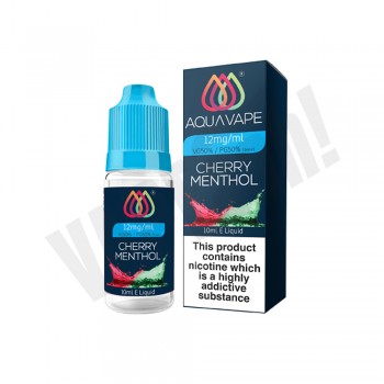 AQUA VAPE 50/50 - Cherry Menthol -  10ml